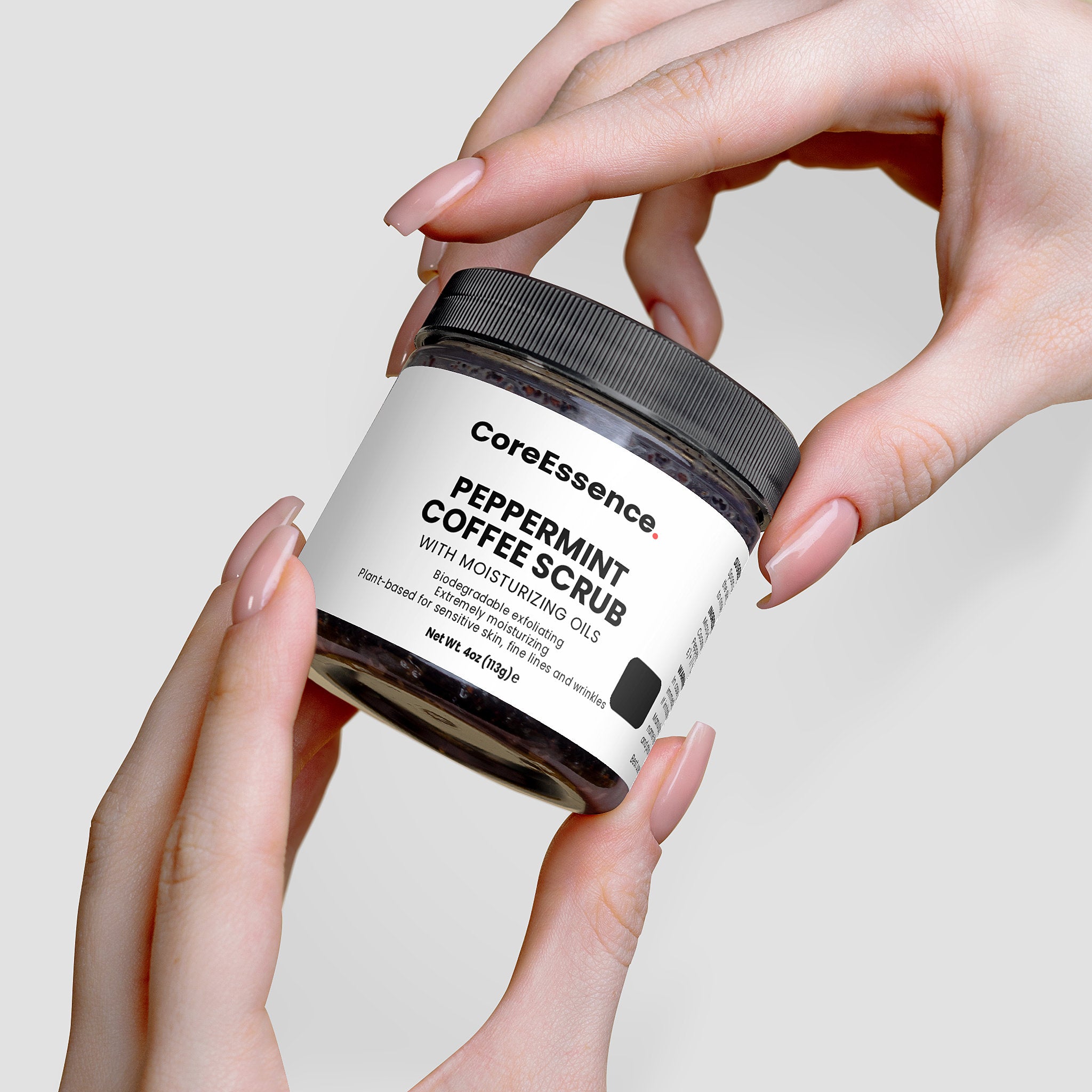 Peppermint Coffee Scrub