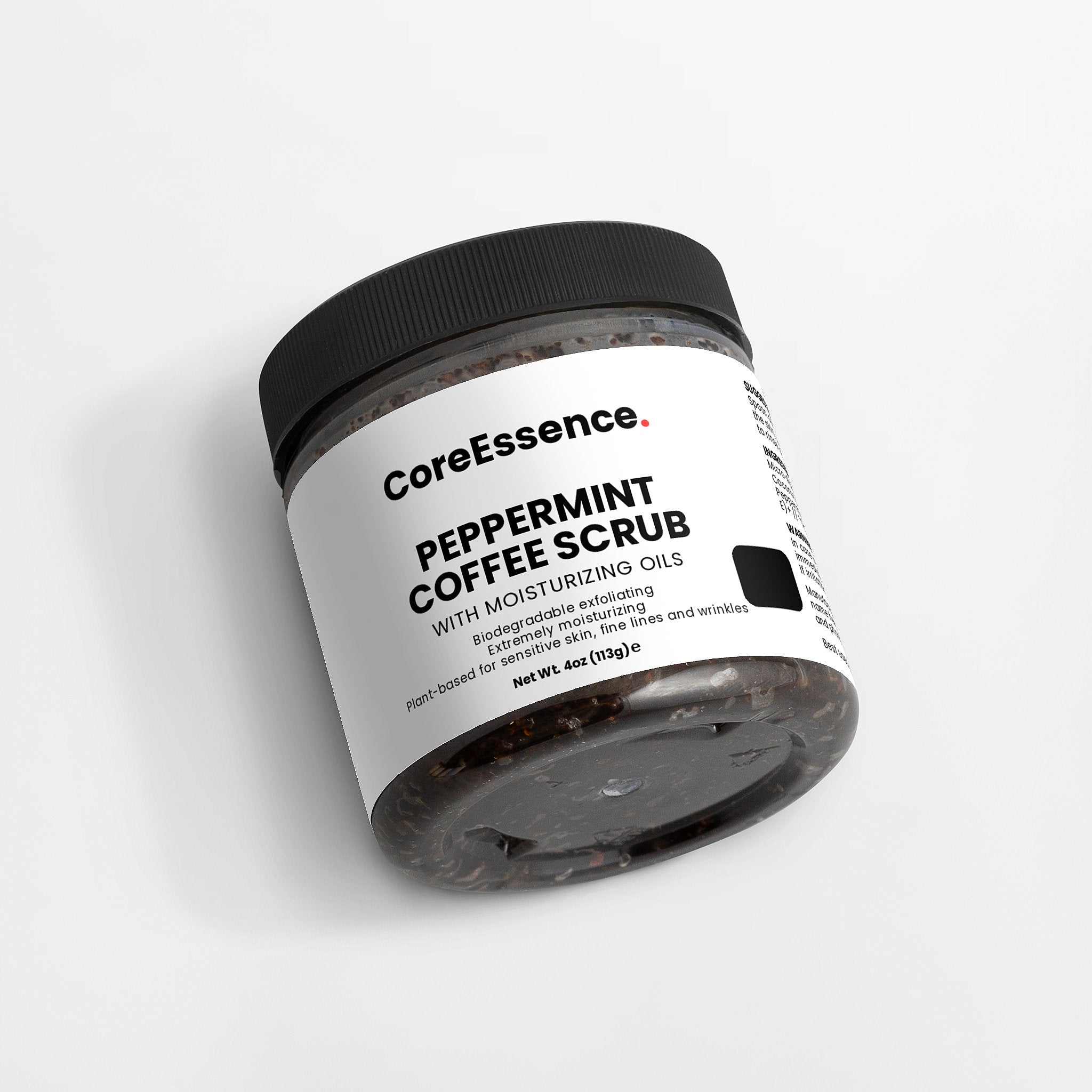 Peppermint Coffee Scrub