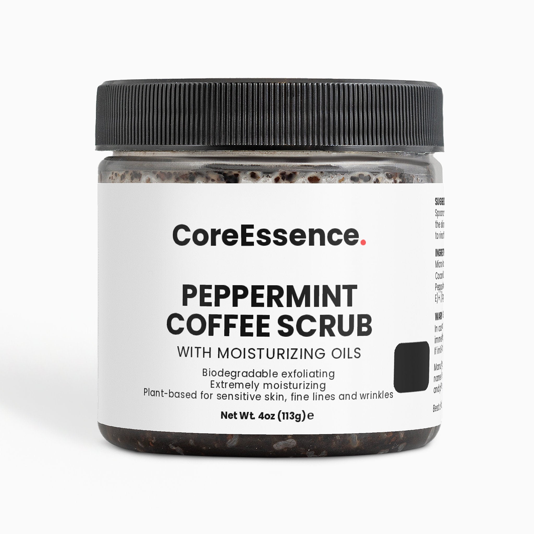 Peppermint Coffee Scrub